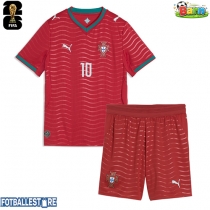 Portugal Bernardo Silva #10 Hjemmedraktsett Barn VM 2026 Kortermet (+ Korte bukser)